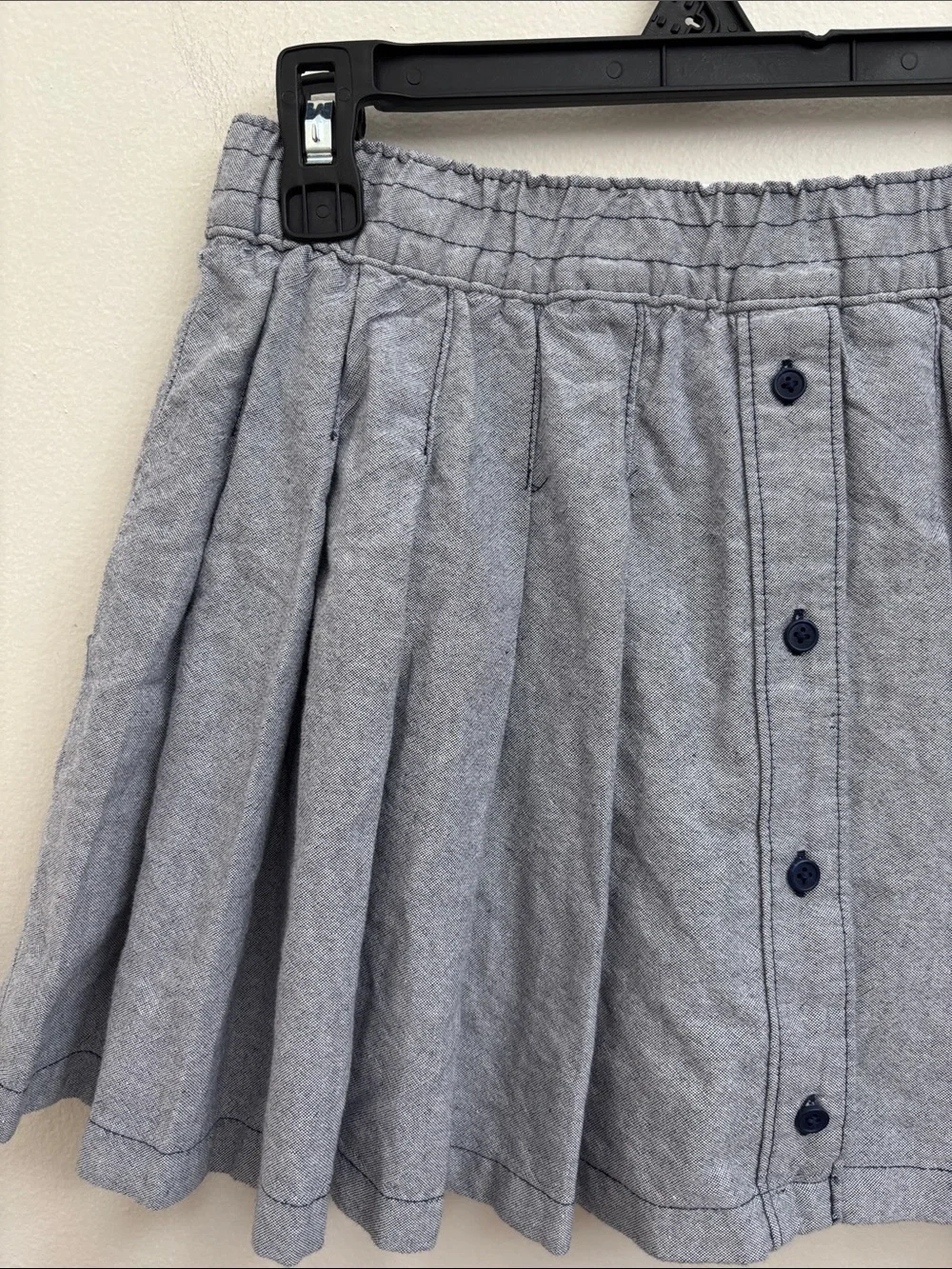 Offline by Aerie Pleated Women's Athletic Skirt in Light Heather Gray